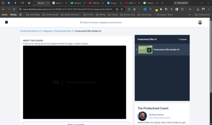 Ai tool not working