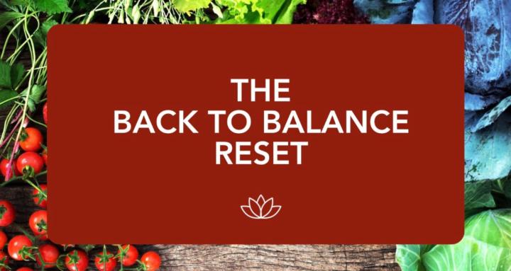 Back to Balance Reset VIP