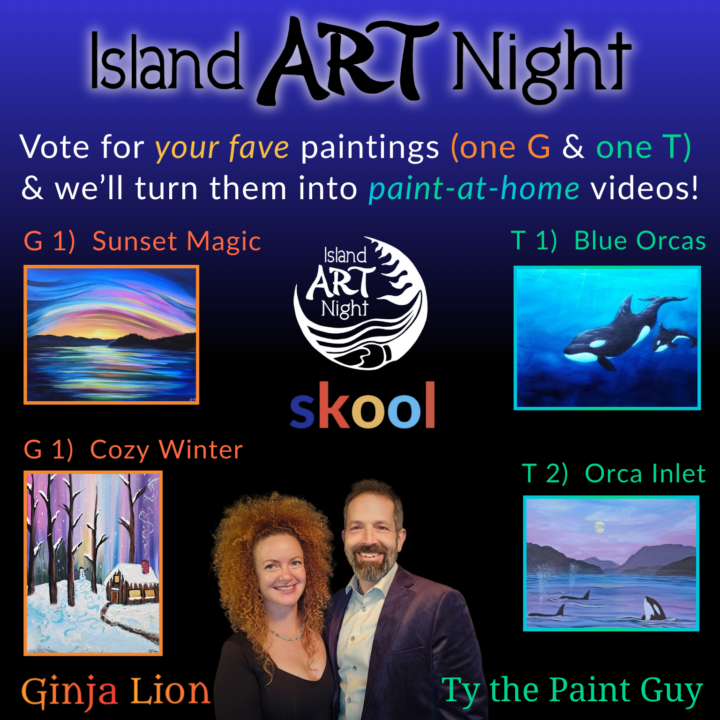 Welcome to Island ART Night on Skool!