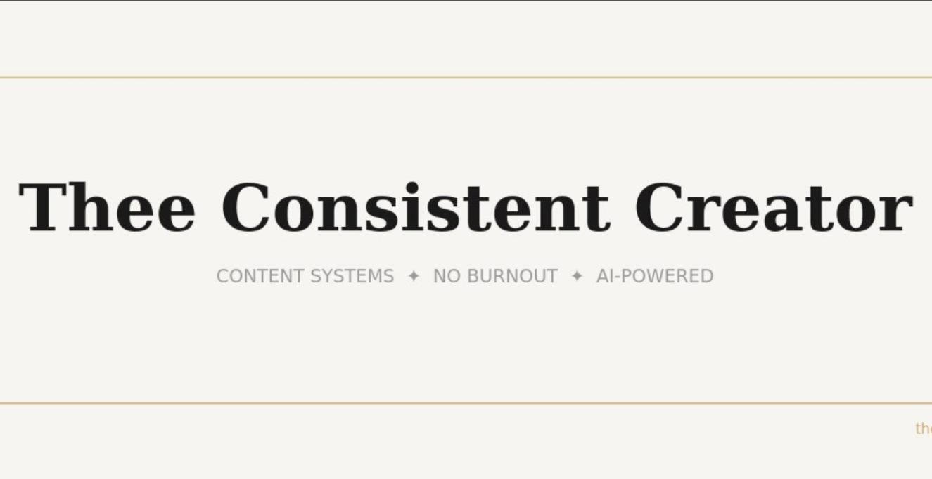 The TCC OS (8 modules, all prompts)