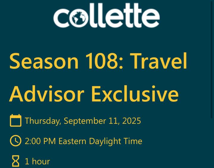 Upcoming Collette webinar details