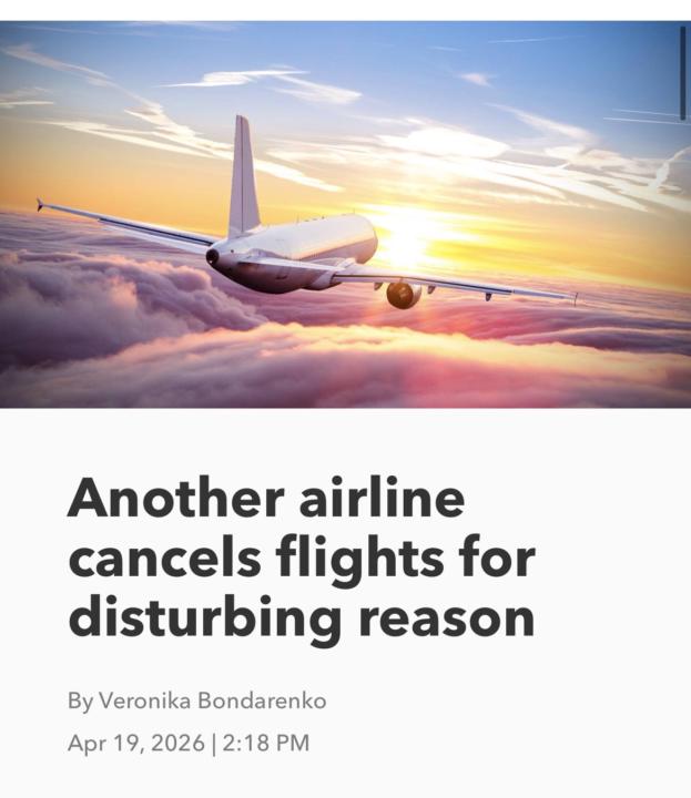Airlines canceling flights