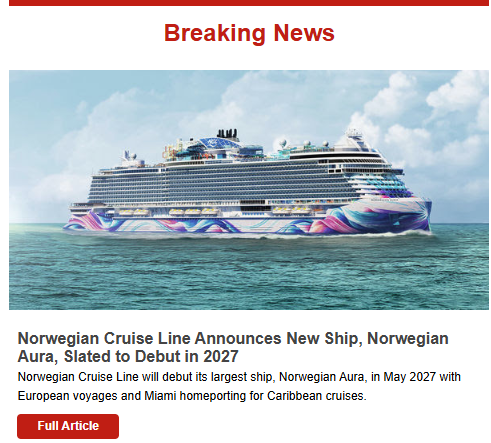 Breaking news - New NCL Ship!