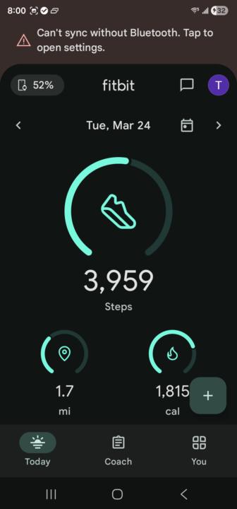 Day 17 Miles in March 