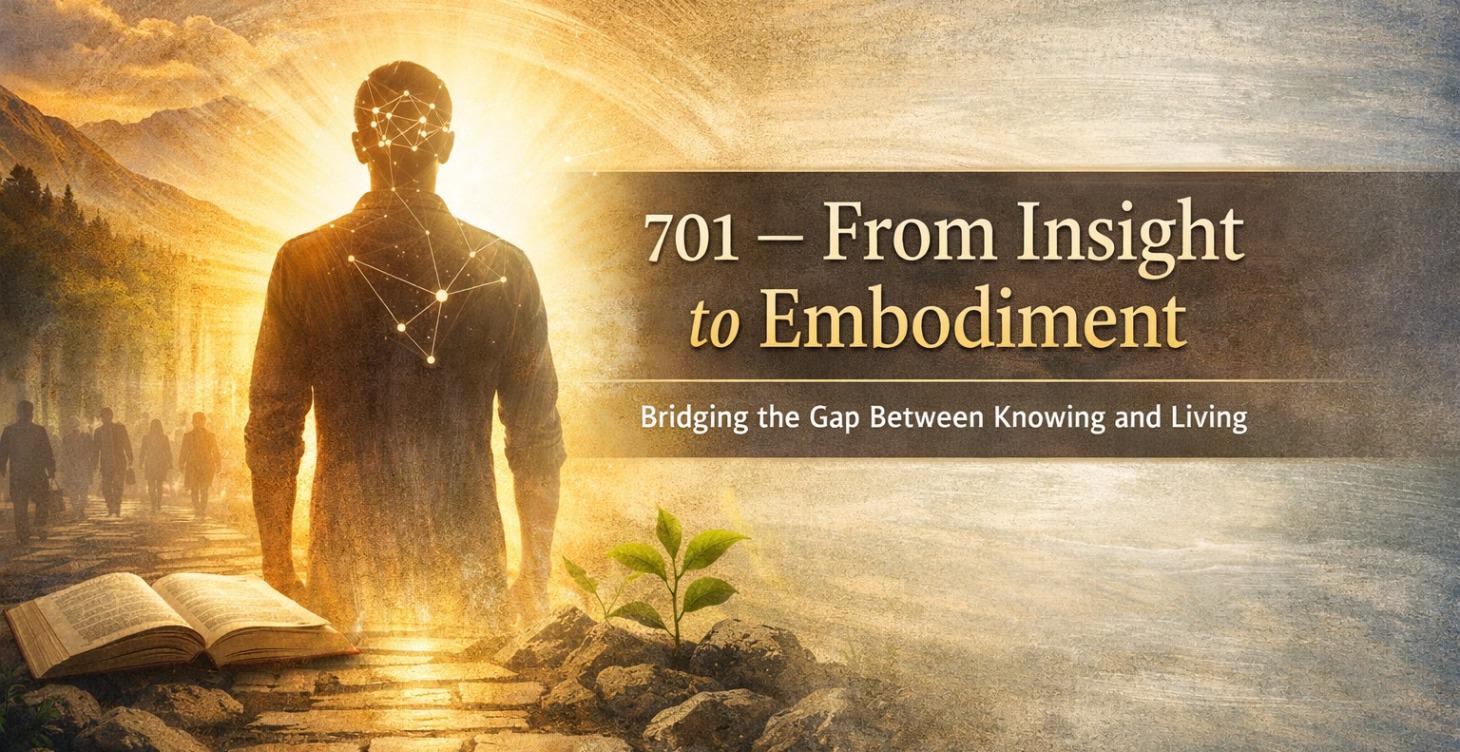 701 From Insight to Embodiment