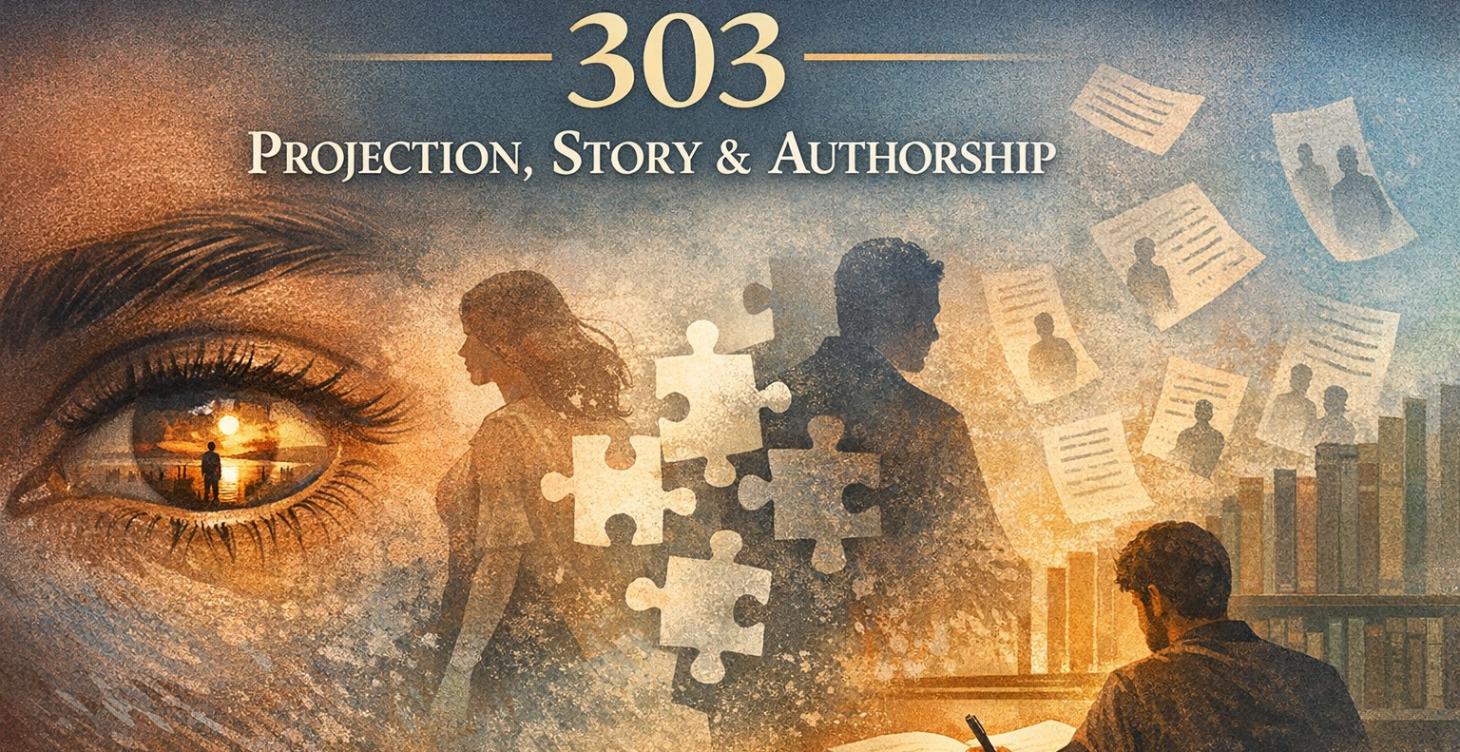 303 Projection, Story & Authorship
