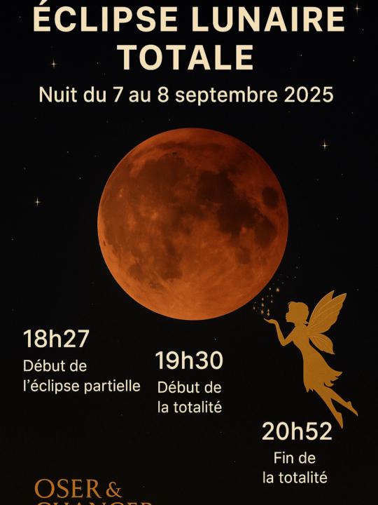 🌕Éclipse lunaire du 7 au 8 septembre 