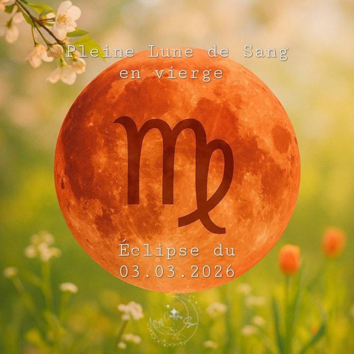 Pleine lune et Éclipse totale du 3 mars 2026