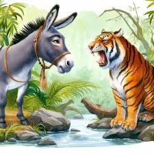 When Arguing Is Futile—Short Story Of The Donkey And The Tiger