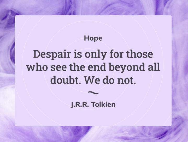 Debating Your Despairing Mind