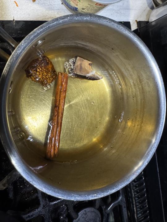 Making Tea and drinking it with the kiddos