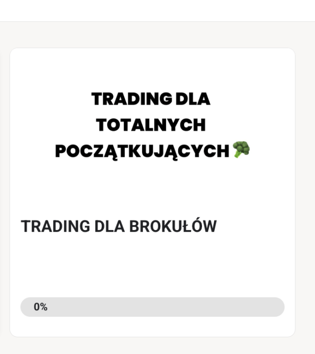 NOWA SEKCJA DLA POCZĄTKUJĄCYCH 🥦