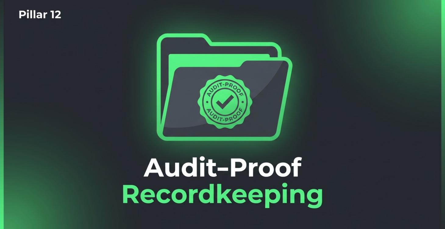 Pillar 12 — Audit-Proof Recordkeeping
