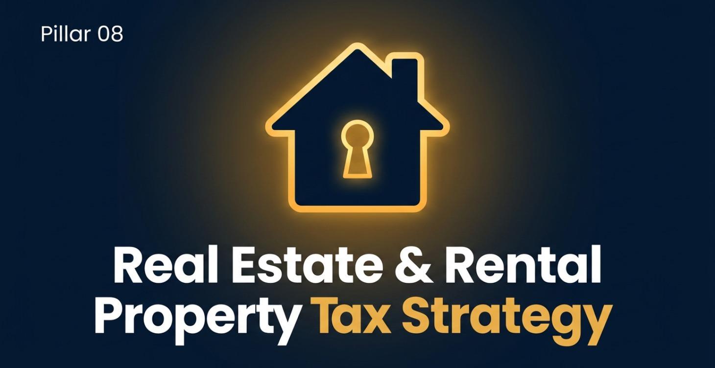 Pillar 08 - Real Estate/Rent Property Tax Strategy
