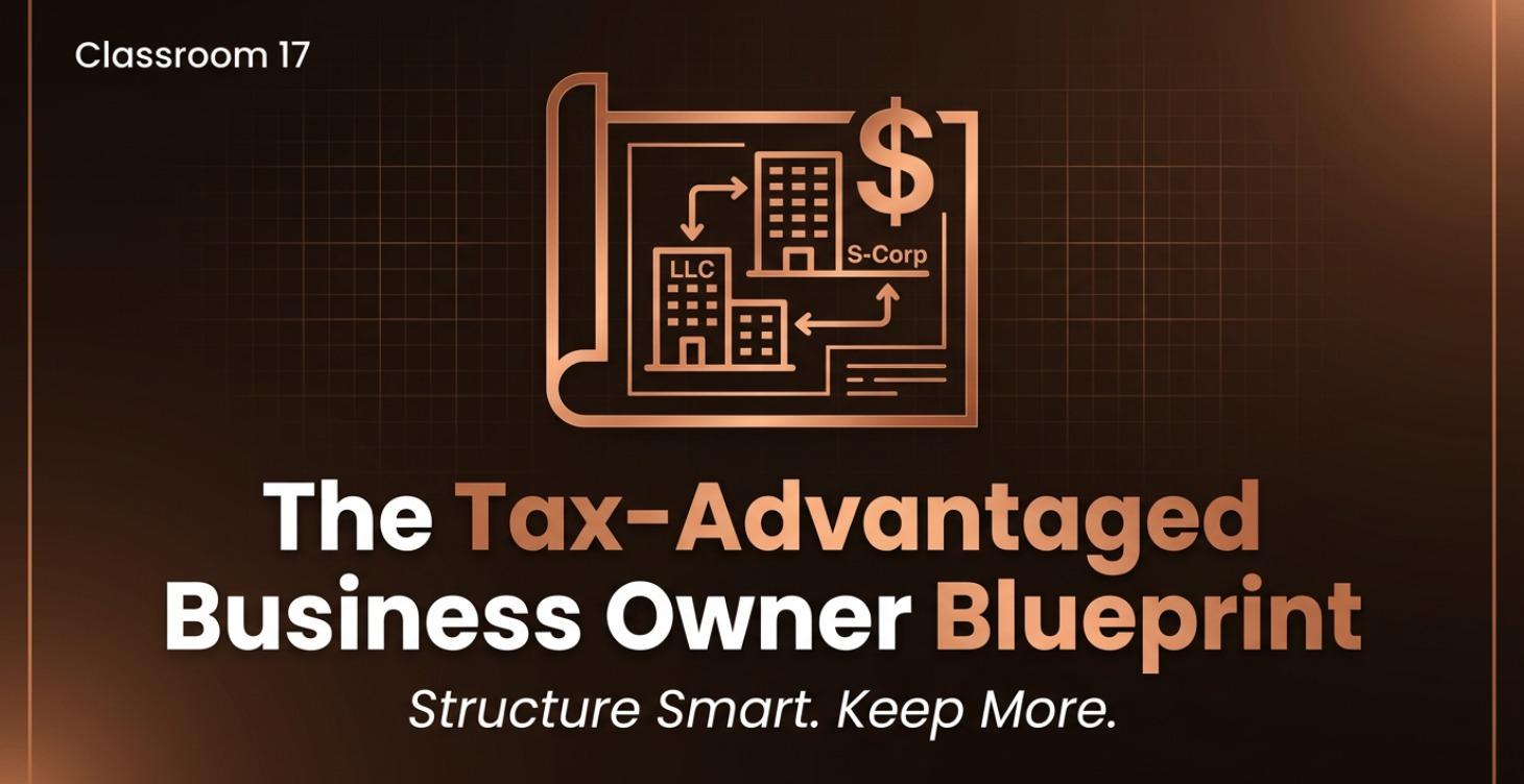 Pillar 17-The Tax-Advantaged Bus Owner Blueprint
