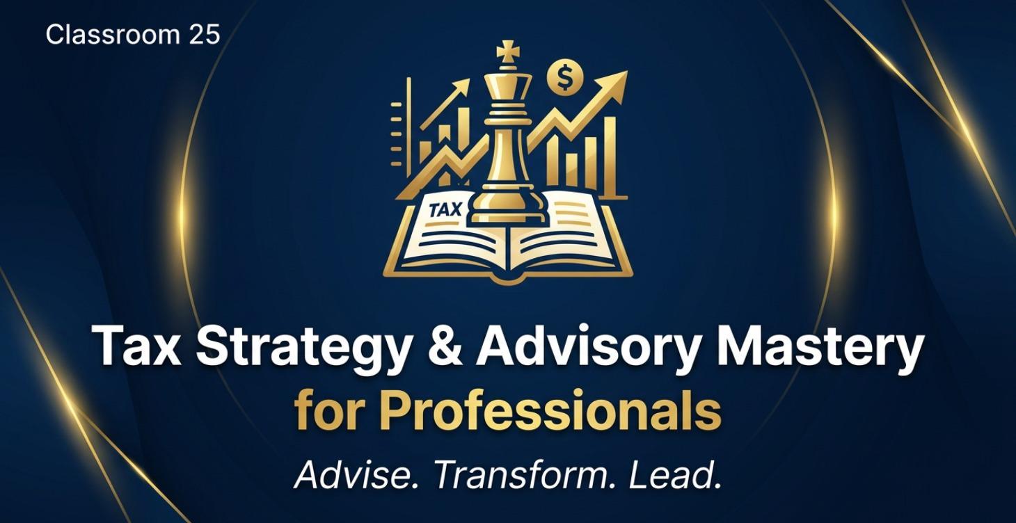 Tax Strategy & Advisory Mastery for Professionals