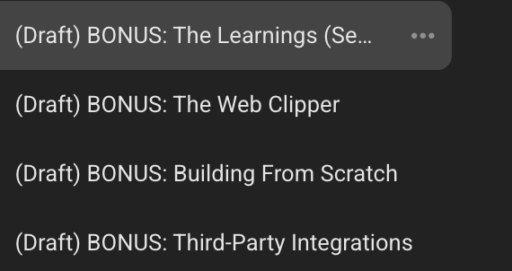 What's next post-V5?