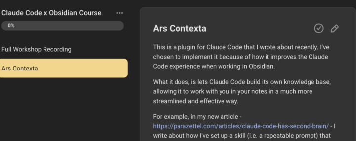 Ars Contexta - how your Claude Code agent builds its second brain