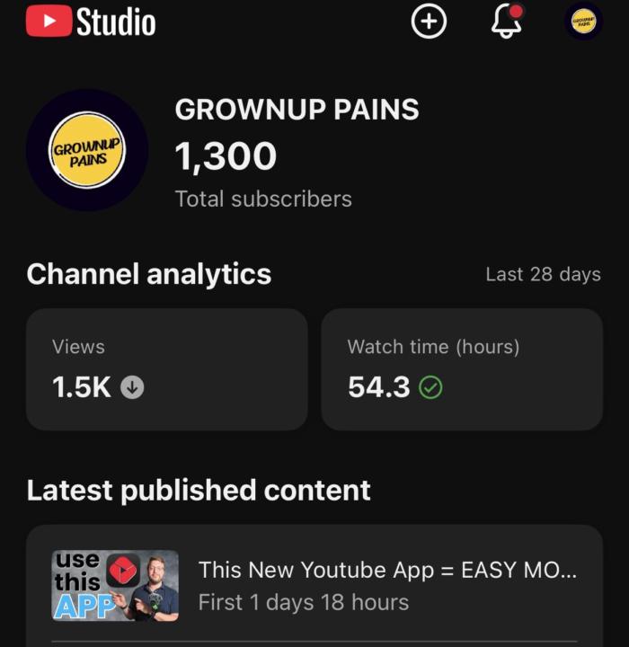 Just hit 1300 Subscribers!