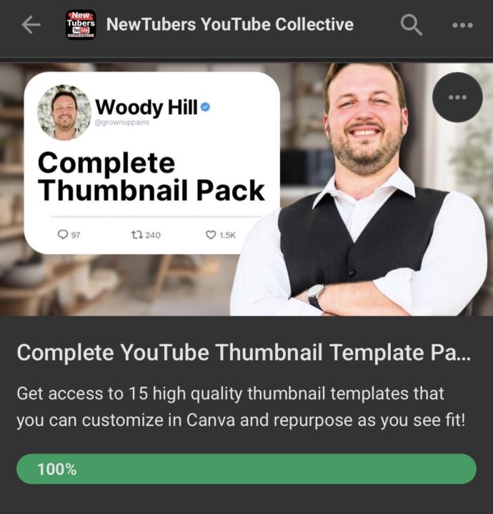 I'm going to give away EITHER the Complete Thumbnail Pack OR the Niche Finder Course to the person I see pop up most in the comments 👇👇👇