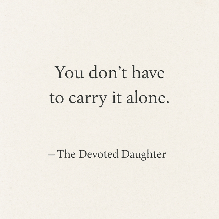 You Are Not Alone