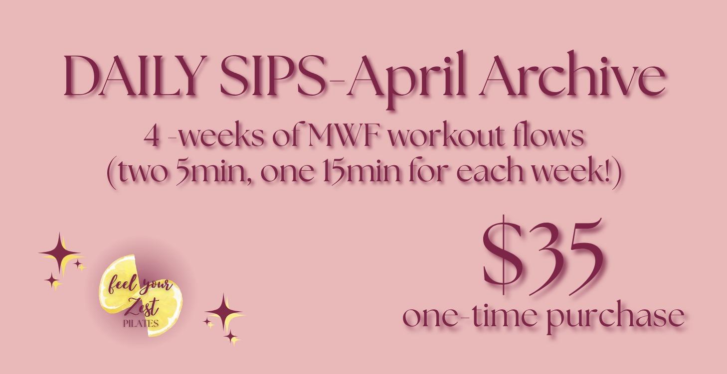 April '26- Weekly Practice Library
