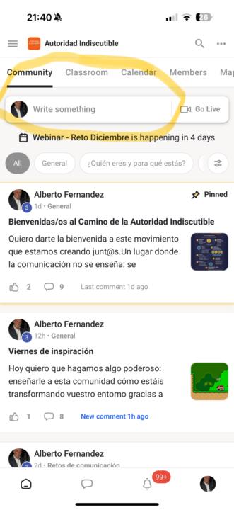 ¿Ya sabes participar en Skool?