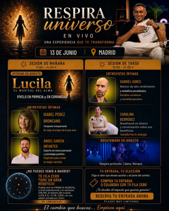 Ya tenemos cartel para el evento del 13 de junio, lo has visto?