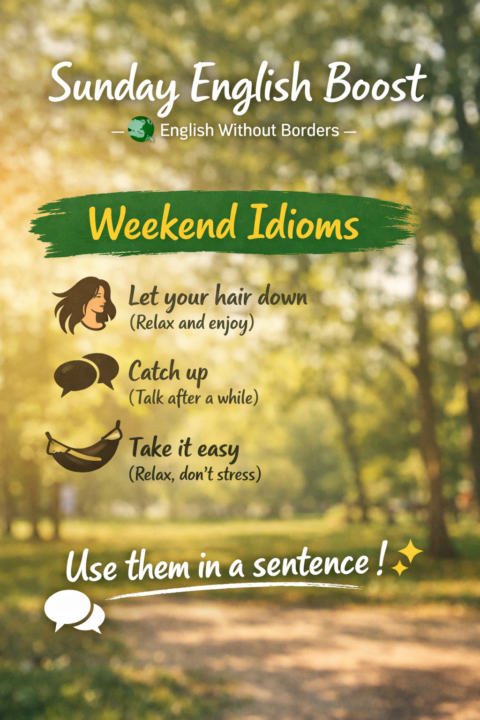 Sunday English Boost