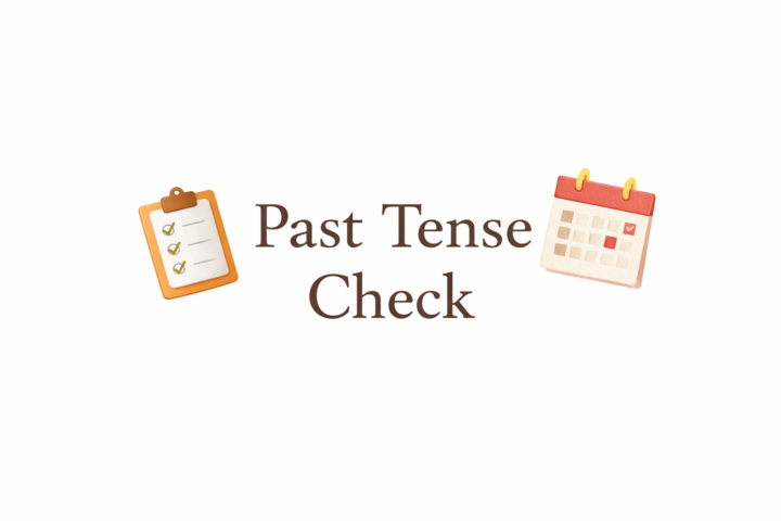 🔥  GRAMMAR BOOST (Past Tense Challenge)