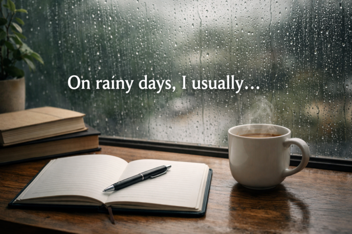It’s Rainy Thursday here;)