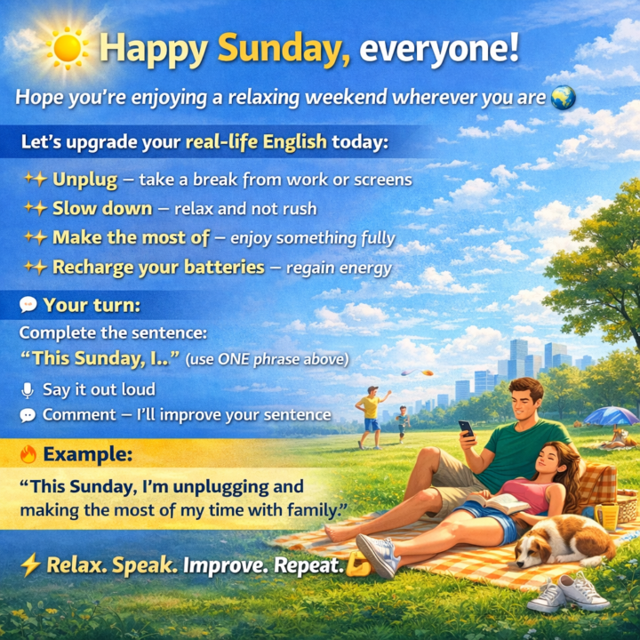 Sunday Reset 🌟🏌️🏖️📺😇