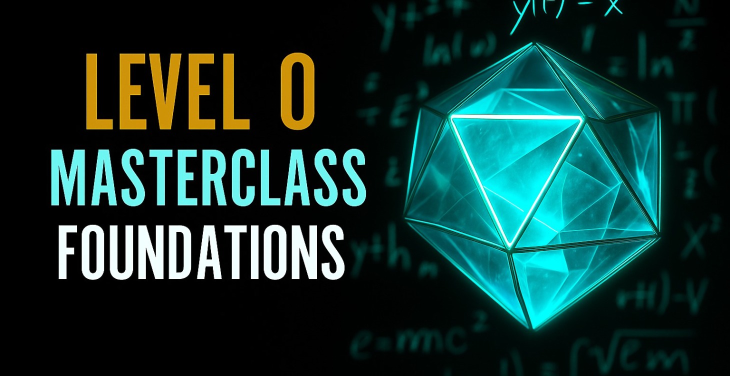 ⚙️ Level 0 – Masterclass & Foundations
