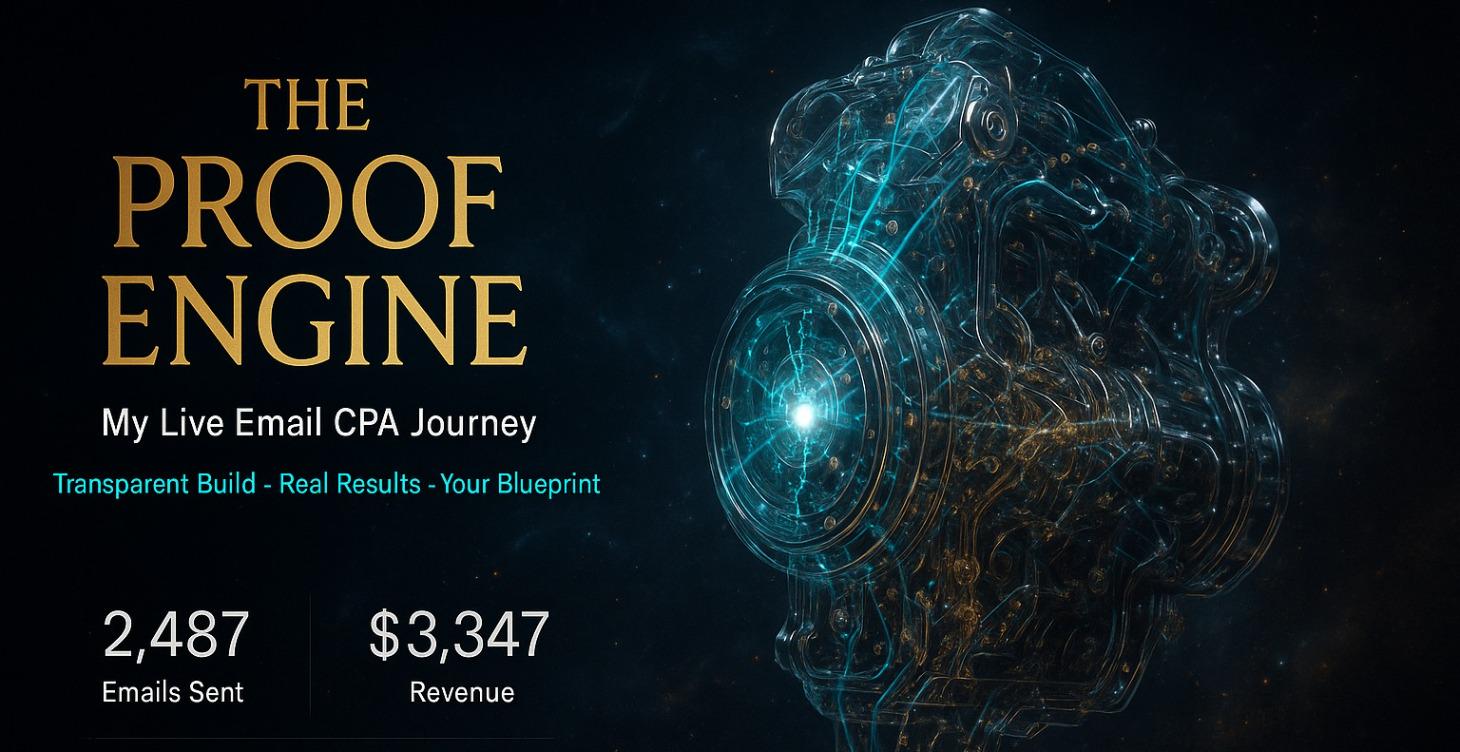🚀 The Proof Engine: My Live Email CPA Journey