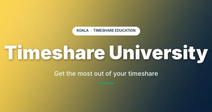 Timeshare University