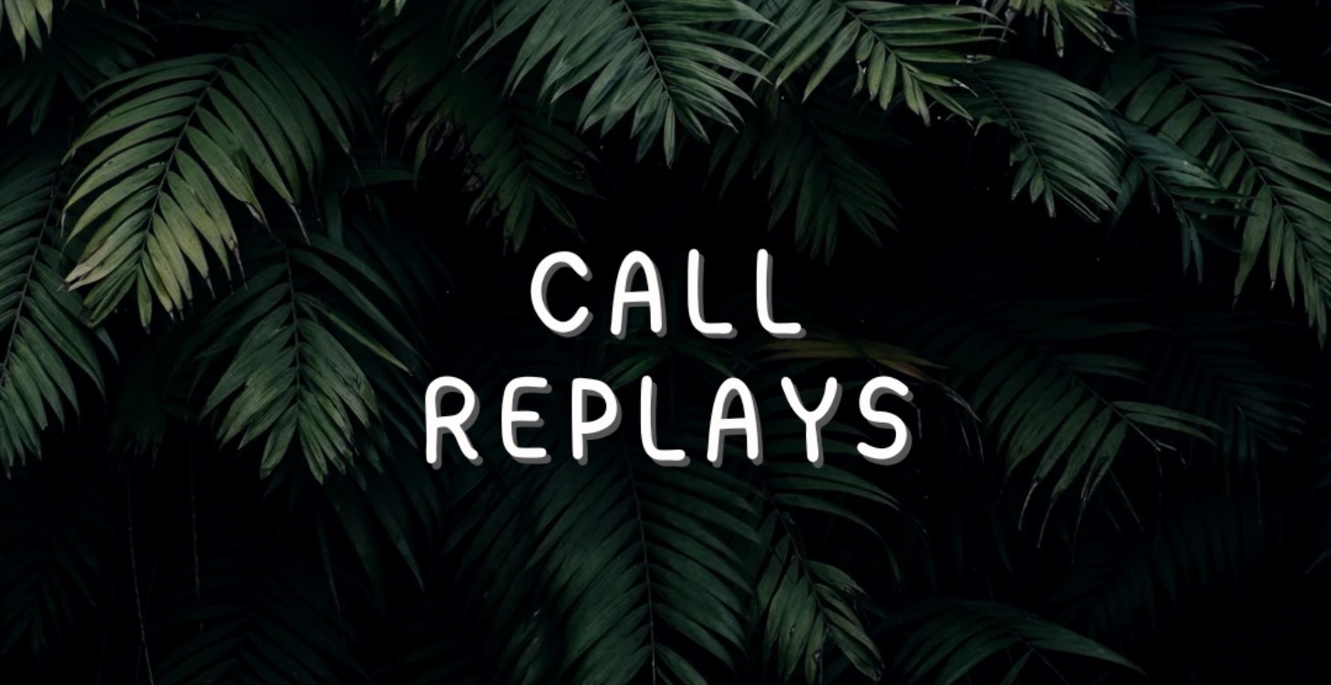 Monthly Live Call Recordings