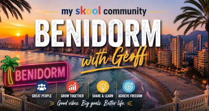 Benidorm with Geoff