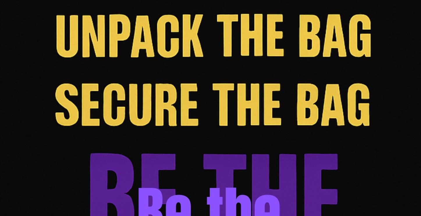 Be the Bag Framework