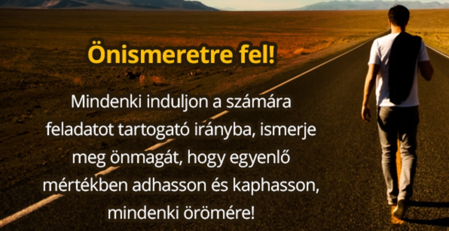 I. Önismereti út, a Nagyhét üzenete mentén