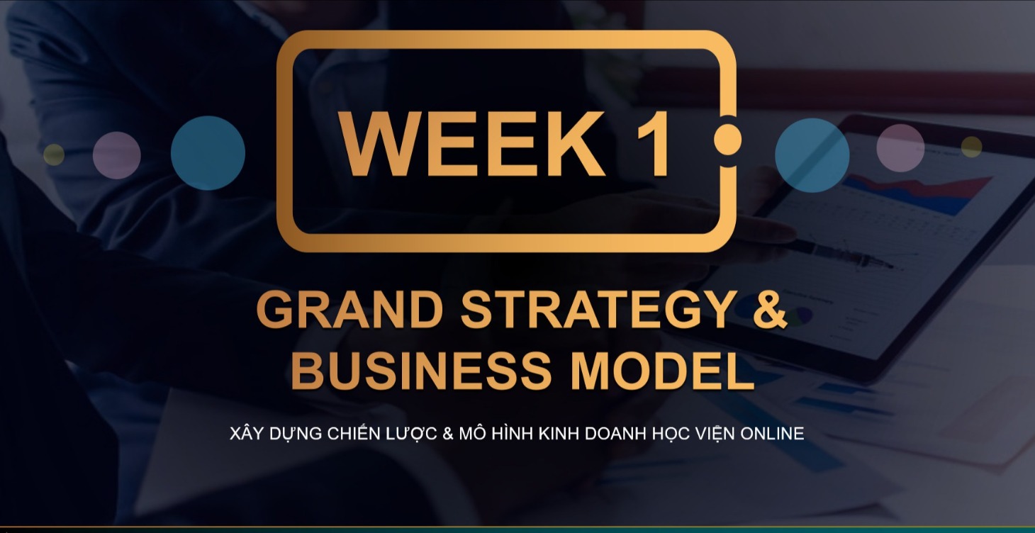 TUẦN 1: GRAND STRATEGY & BUSINESS MODEL