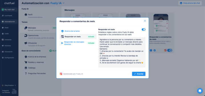 ¡Automatización para Instagram Ya Disponible! 🌟