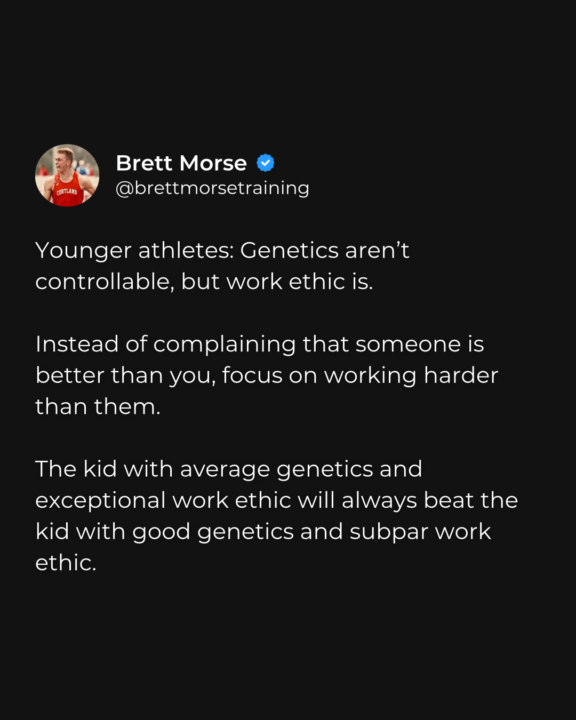 Work ethic > genetics