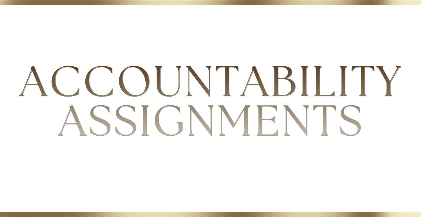 Accountability Assignments