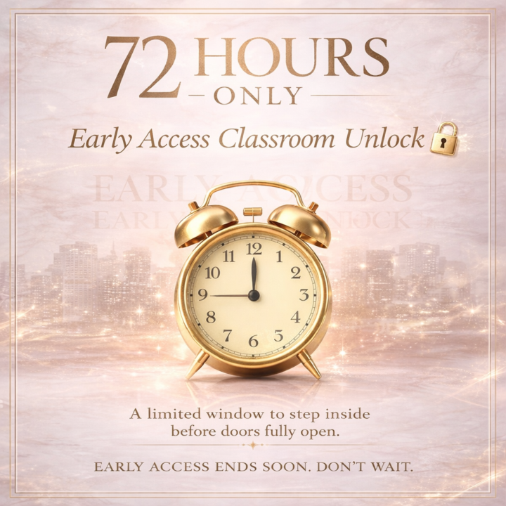 🔑CLASSROOM UNLOCKED‼️ 72 HOURS ONLY!!