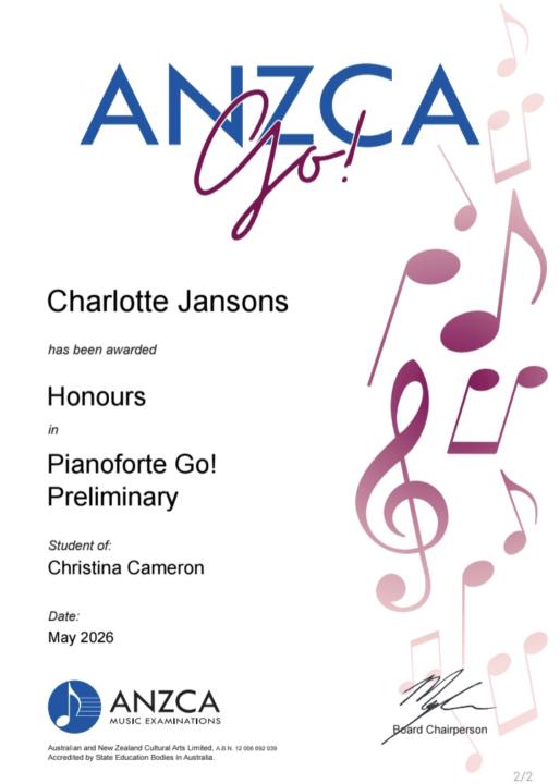 ✨️Congrads Charlotte!!✨️