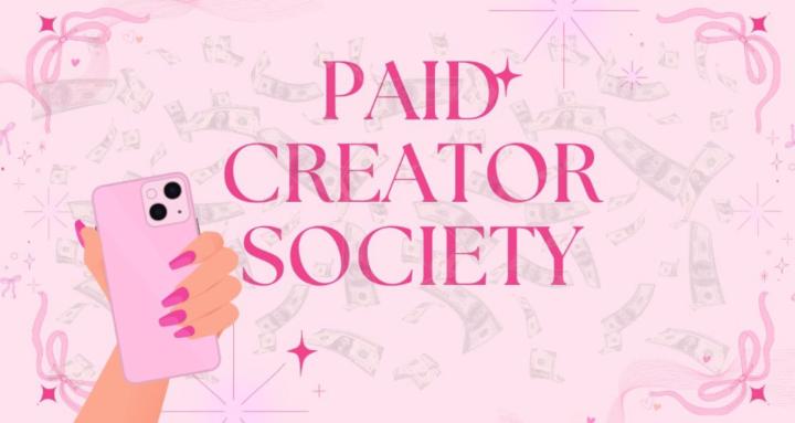 Paid Creator Society