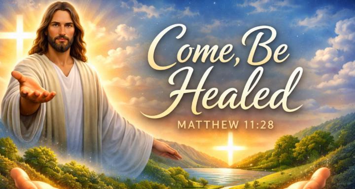Come, Be Healed( Matthew11:28)