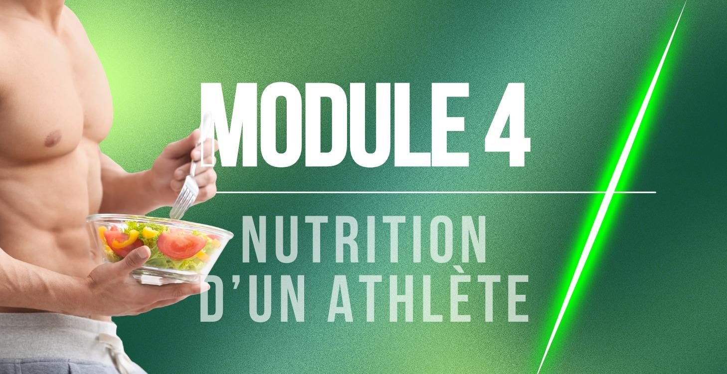 La nutrition d'un athlète