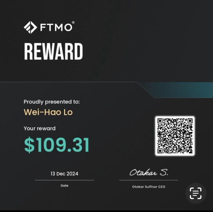 歷經MPFunds倒閉FTMO出金啦🤣