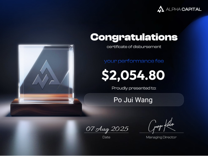 💸 ACG出金 +2054.8美金 (+61,409台幣)